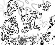 cartoon spongebob hunting jellyfish s17a1