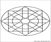 Printable simple free mandalas 06 coloring pages