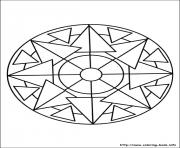 Printable simple free mandalas 26 coloring pages