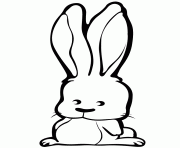 cute cartoon rabbit