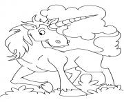 Printable Ki’lin unicorn coloring pages