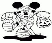 mickey mouse as a mummy disney halloween