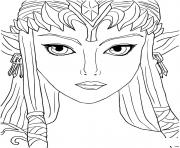 Printable legend of zelda twilight princess coloring pages