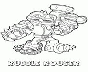 skylanders swap force rubble rouser