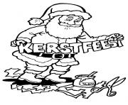 Printable christmas santa claus 14 coloring pages