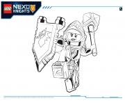 Printable Lego Nexo Knights Macy 1 coloring pages
