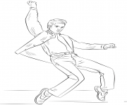 Printable elvis presley celebrity coloring pages