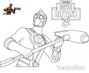 Printable Fortnite Venturion Skin coloring pages