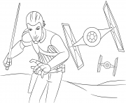 Printable star wars rebels kanans coloring pages