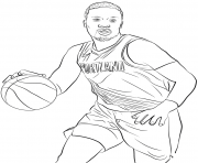 Printable damian lillard coloring pages