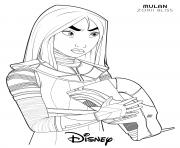 Printable zorii bliss mulan disney star wars coloring pages