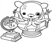 Printable professeur inkling les octonauts coloring pages