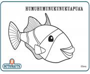 Printable humu humu coloring pages