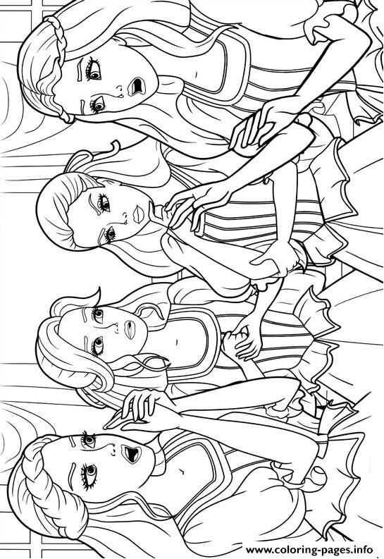 barbie musketeers 10 coloring pages printable