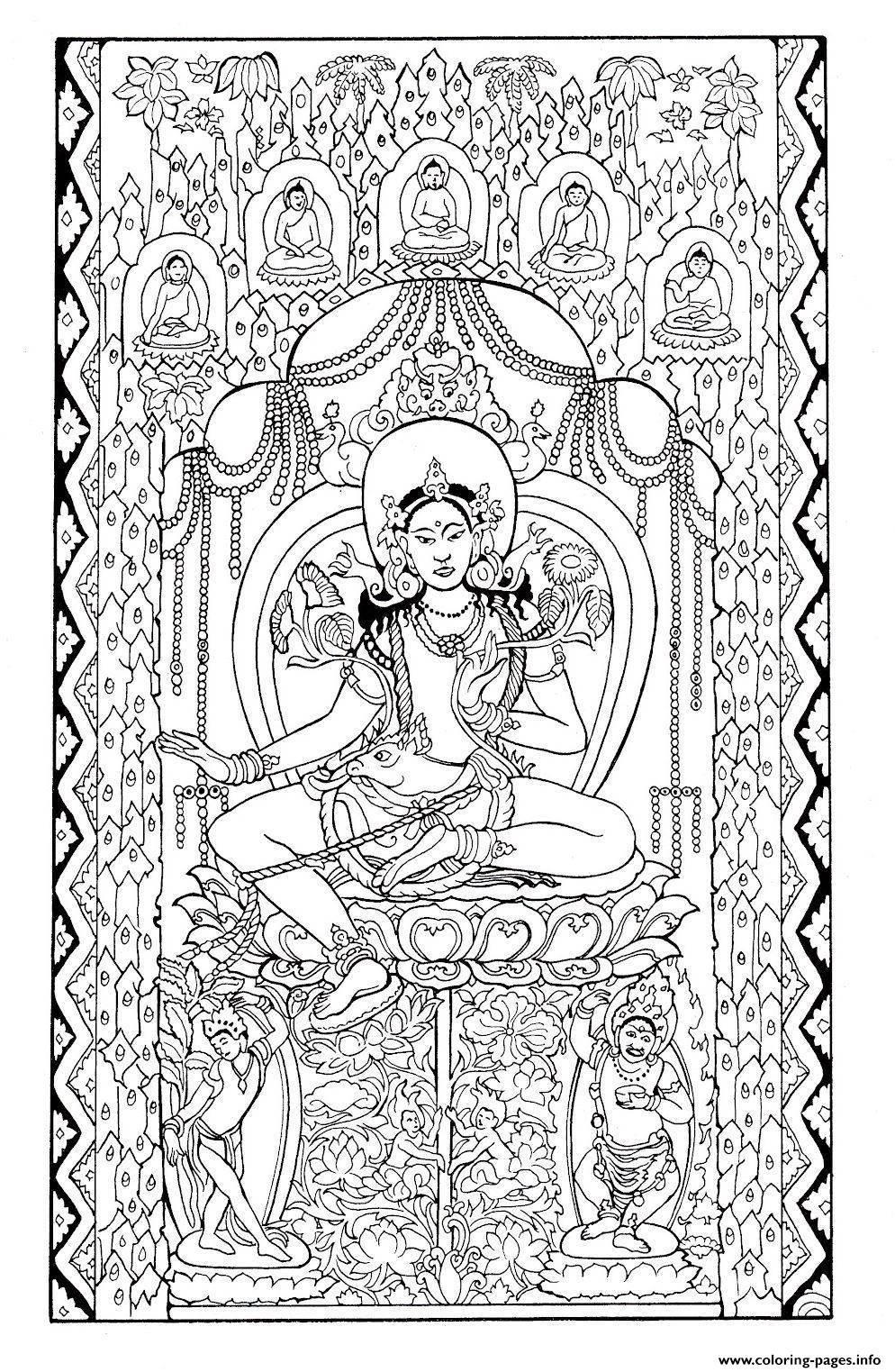 tapestry coloring pages - photo #29