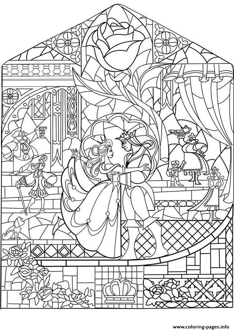 difficult disney coloring pages for adults - photo #34