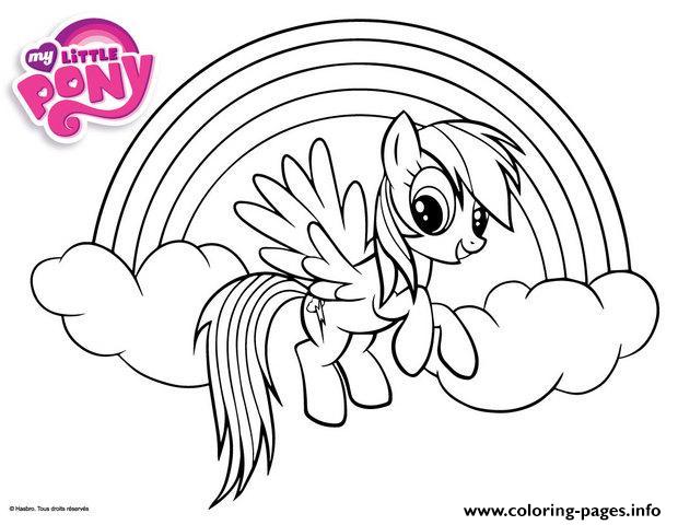 rainbow dash coloring pages to print - photo #24