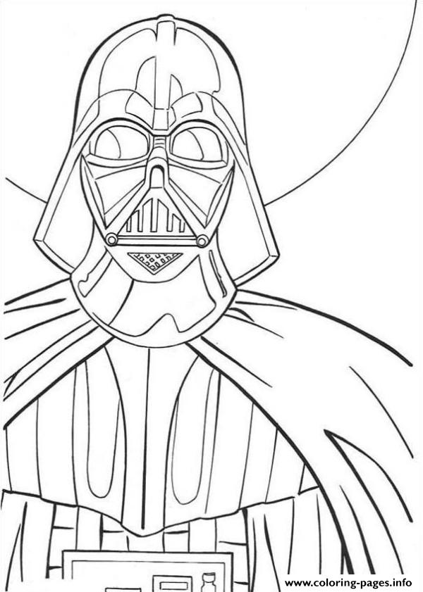 Star Wars Darth Vader Coloring Pages Printable