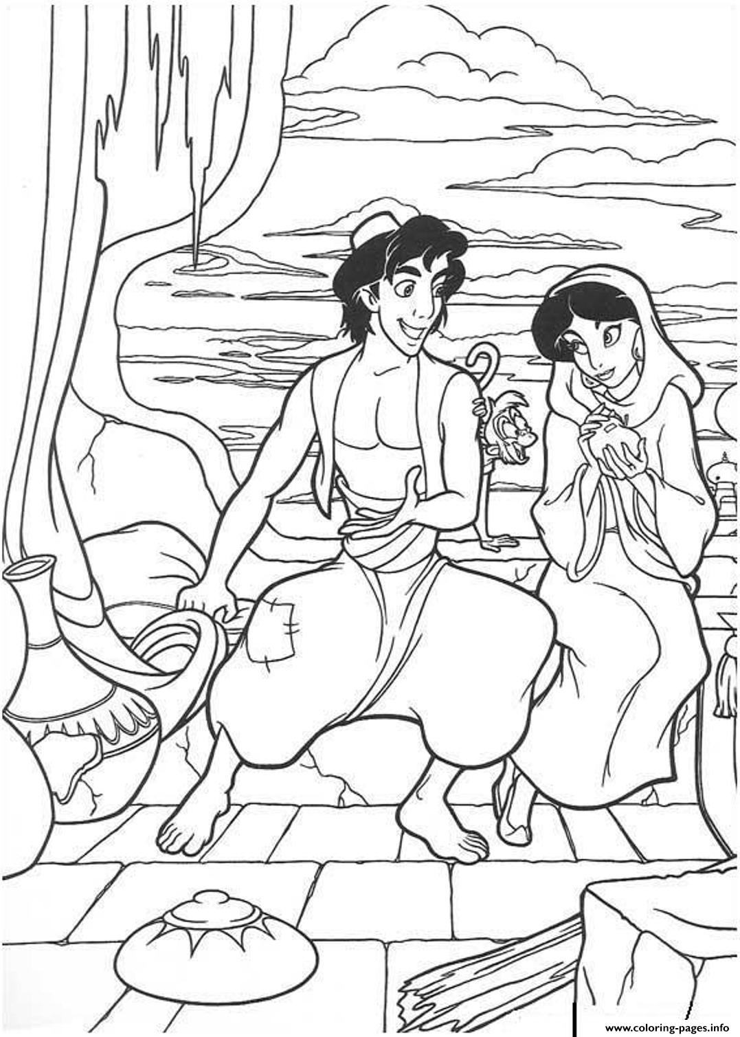 Disney Aladdin For Kidsbe47 Coloring Pages Printable