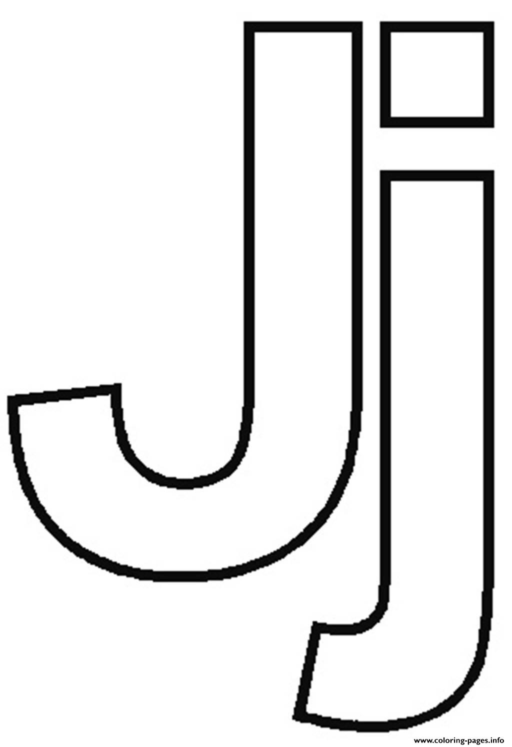 Letter J Coloring Pages For Adults