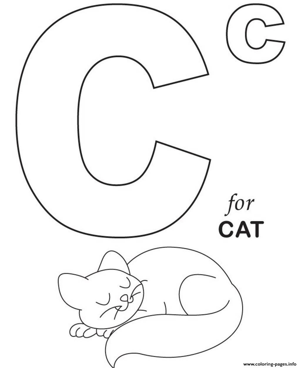 k is for kitten coloring pages - photo #34