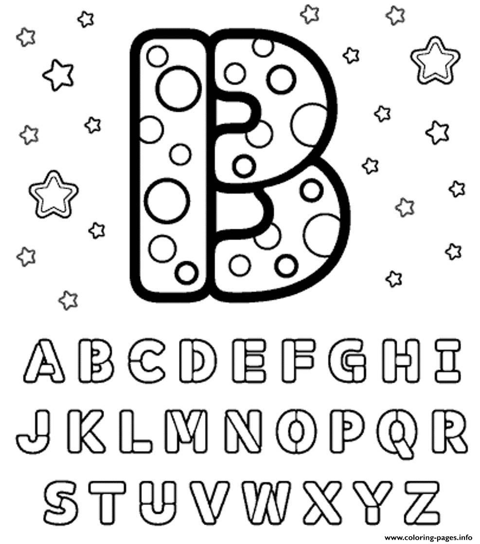 Letters Of The Russian Alphabet Coloring Pages