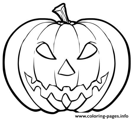 kid scary halloween pumpkin s7dd9 Coloring pages Printable