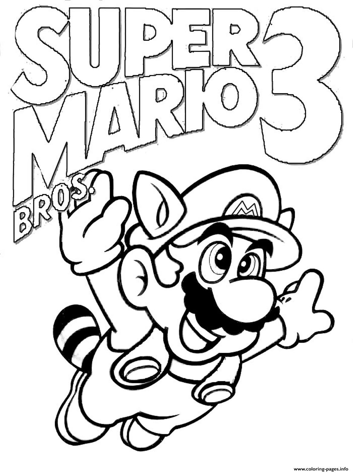 super mario bros s version 32c9a coloring pages printable