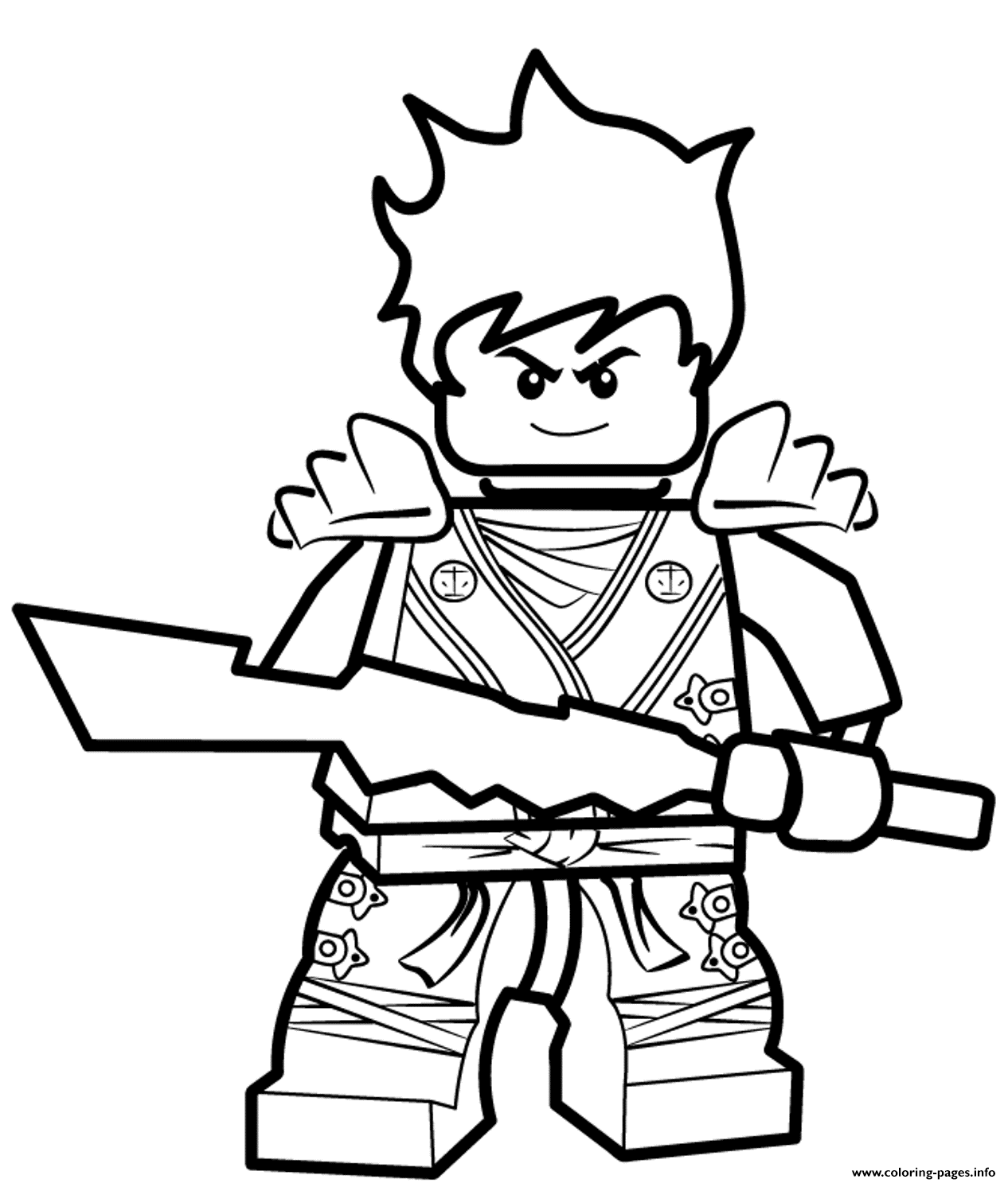 Print Ninjago S2753 Coloring Pages Printable