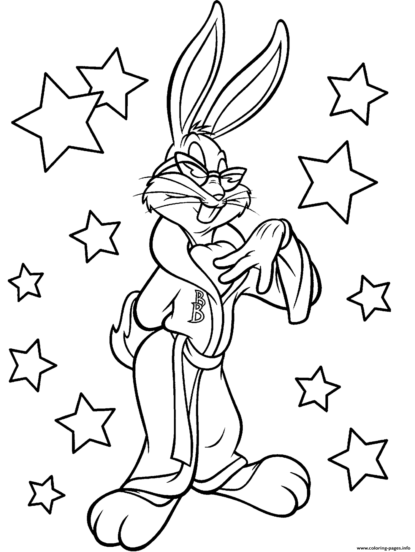 Bug Bunny Looney Toons S Printa6c8 Coloring Pages Printable