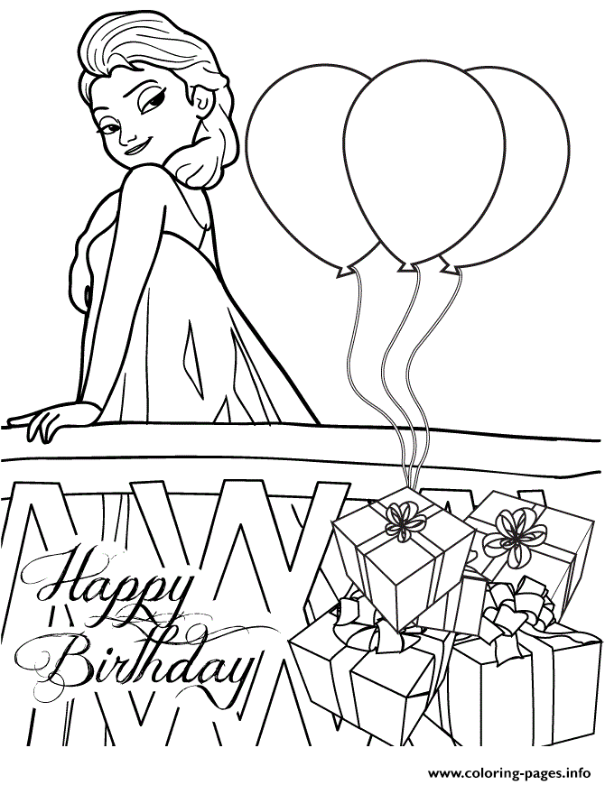 Elsa Snow Castle Colouring Page Coloring Pages Printable