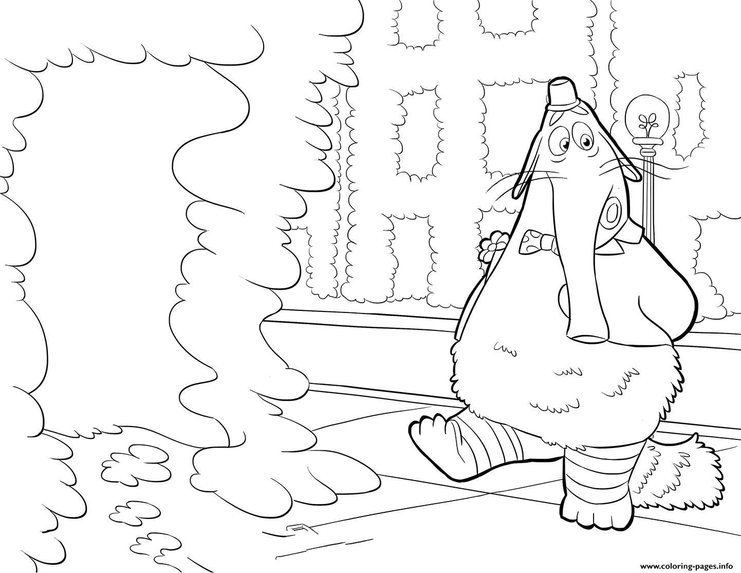 Bing Bong Coloring Pages Printable Online
