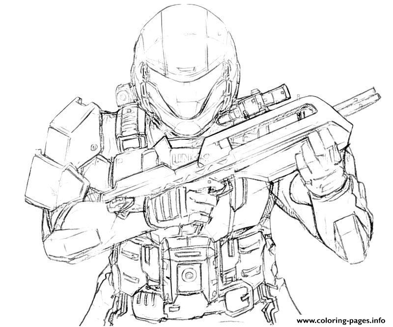 Lego Halo Coloring Pages Printable Pdf