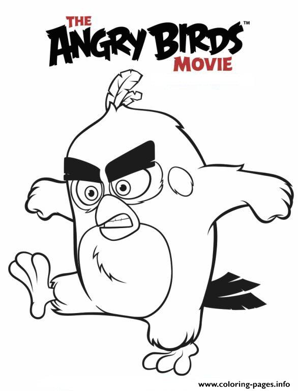 Angry Birds Movie Coloring Pages Printable