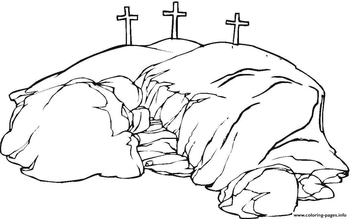 calvary coloring pages - photo #1