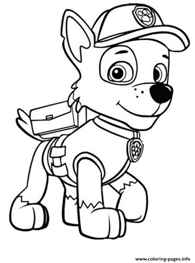 Paw Patrol Zuma 2 Coloring Pages Printable Childrens