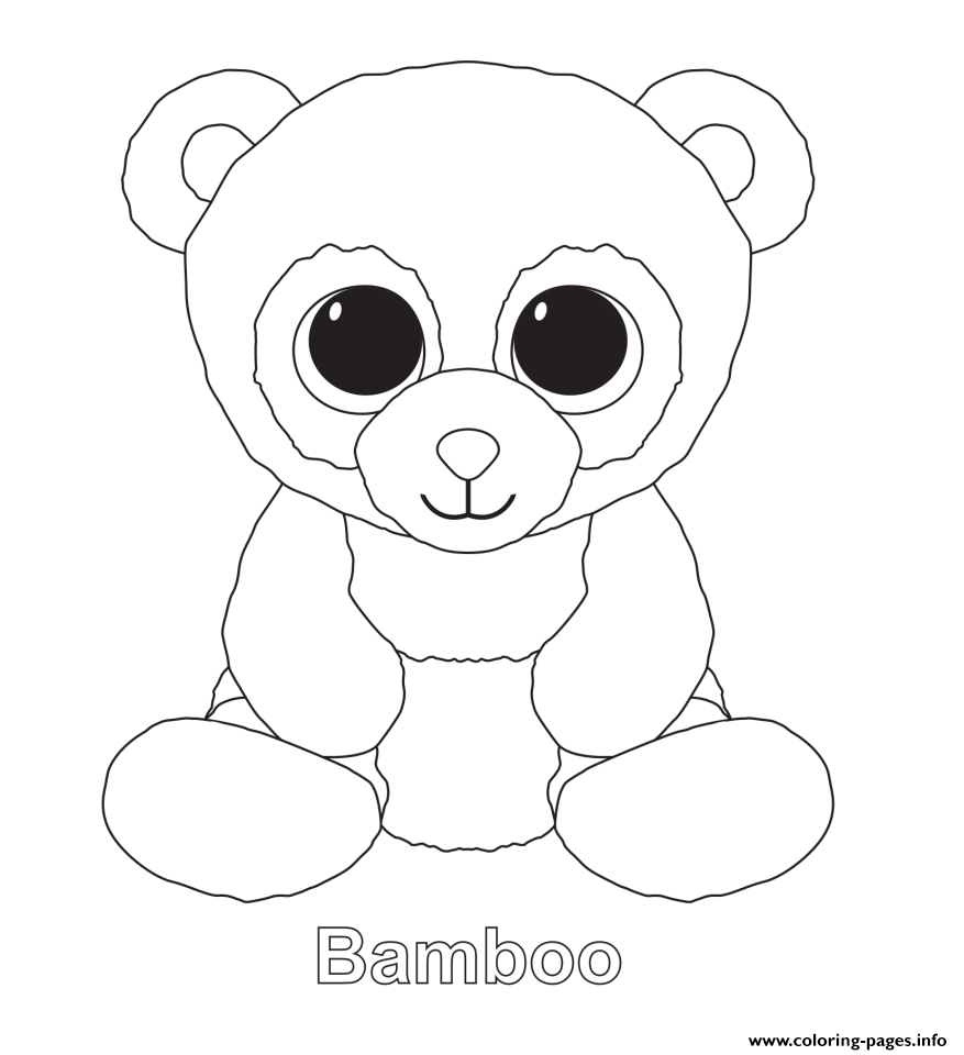 beanie baby unicorns coloring pages - photo #3