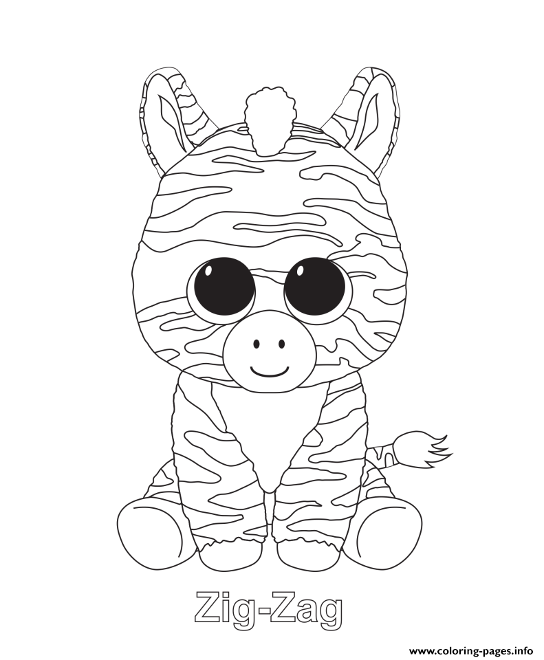 halloween beanie boo coloring pages - photo #8
