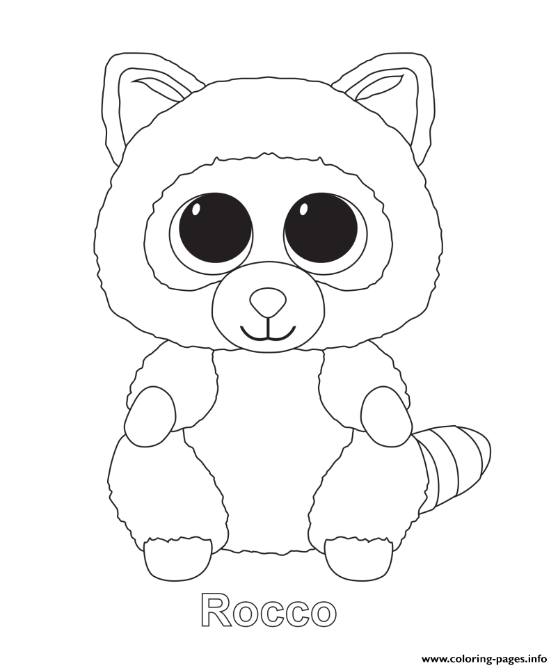 beanie baby unicorns coloring pages - photo #13