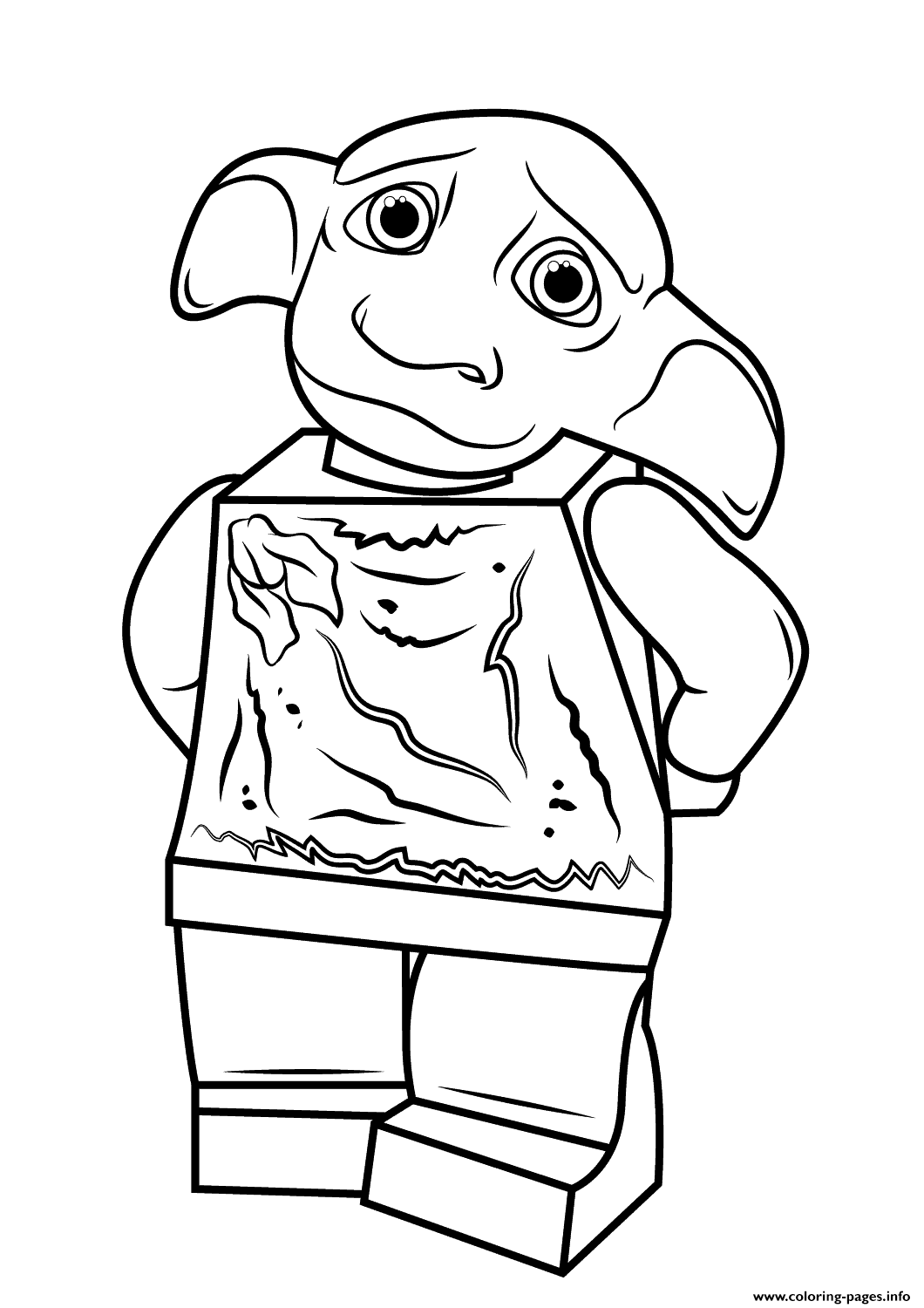 Lego Harry Potter Dobby coloring pages Print Download 429 prints