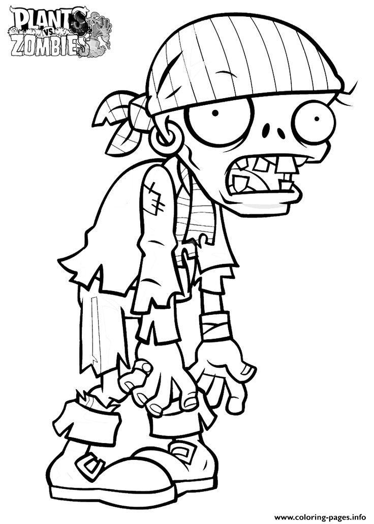 plants versus zombies coloring page