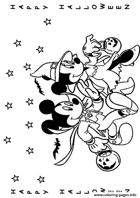 kaboose coloring pages halloween mickey - photo #45