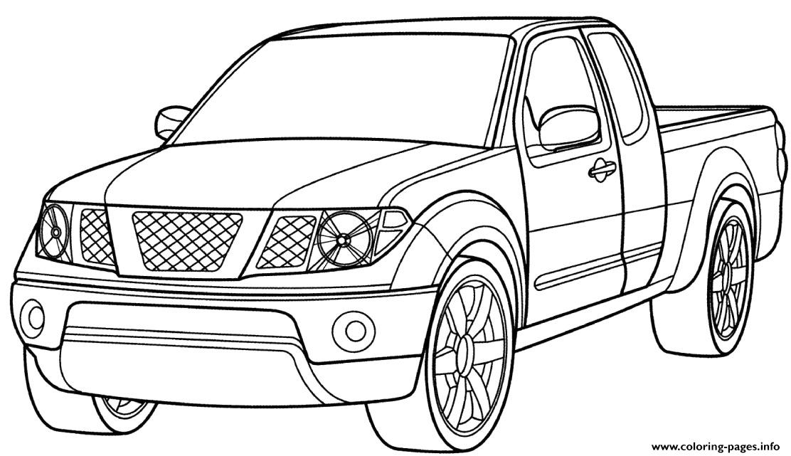 Ford Pickup Truck Car Coloring Pages Printable