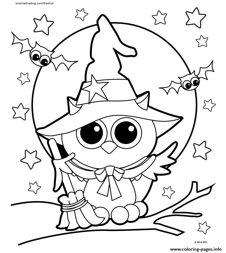 halloween coloring book pages to print - photo #30