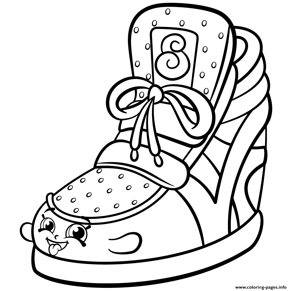 Sneaky Wedge Shopkins Season 2 coloring pages