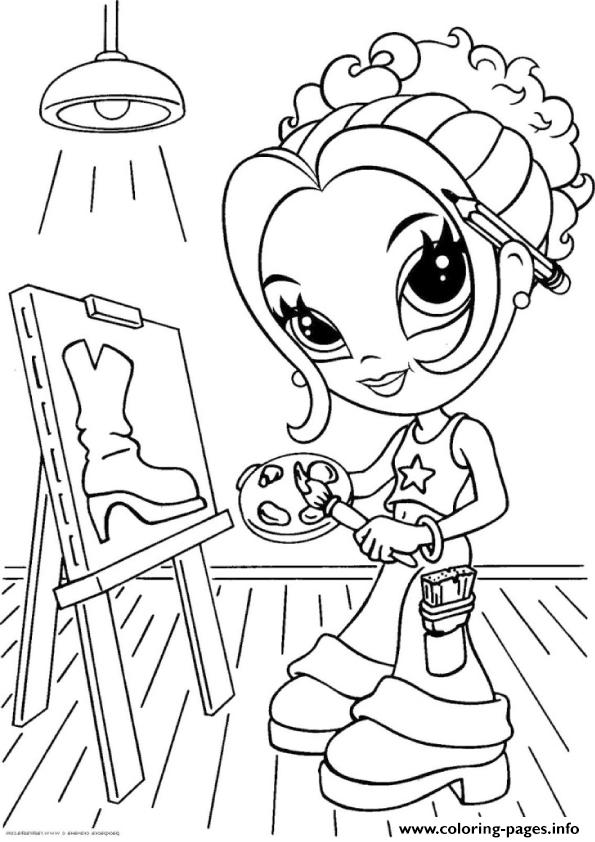 Lisa Frank Printable Coloring Pages A4 Coloring Pages