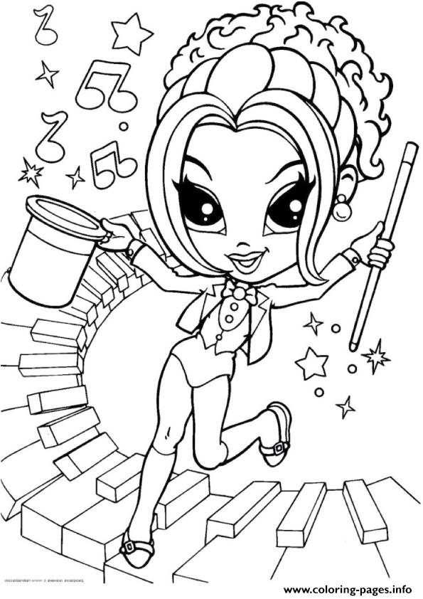 Lisa Frank Printable Coloring Pages Kids A4