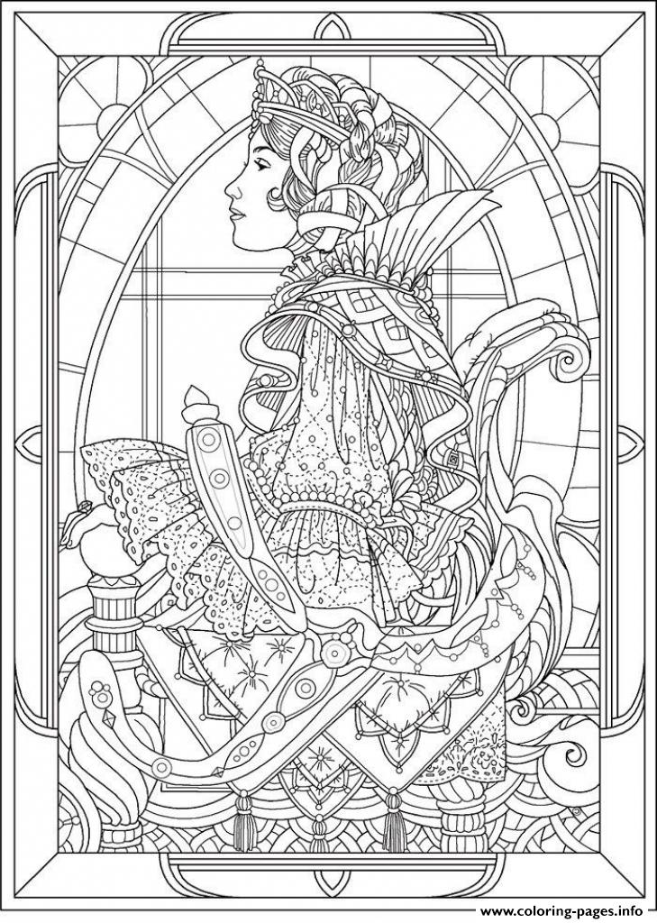 Art Anti Stress Adult 2017 Coloring Pages Printable