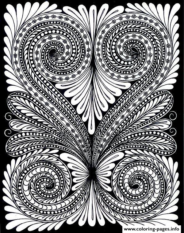 Adult Leave Optical Illusion Coloring Pages Printable Adults