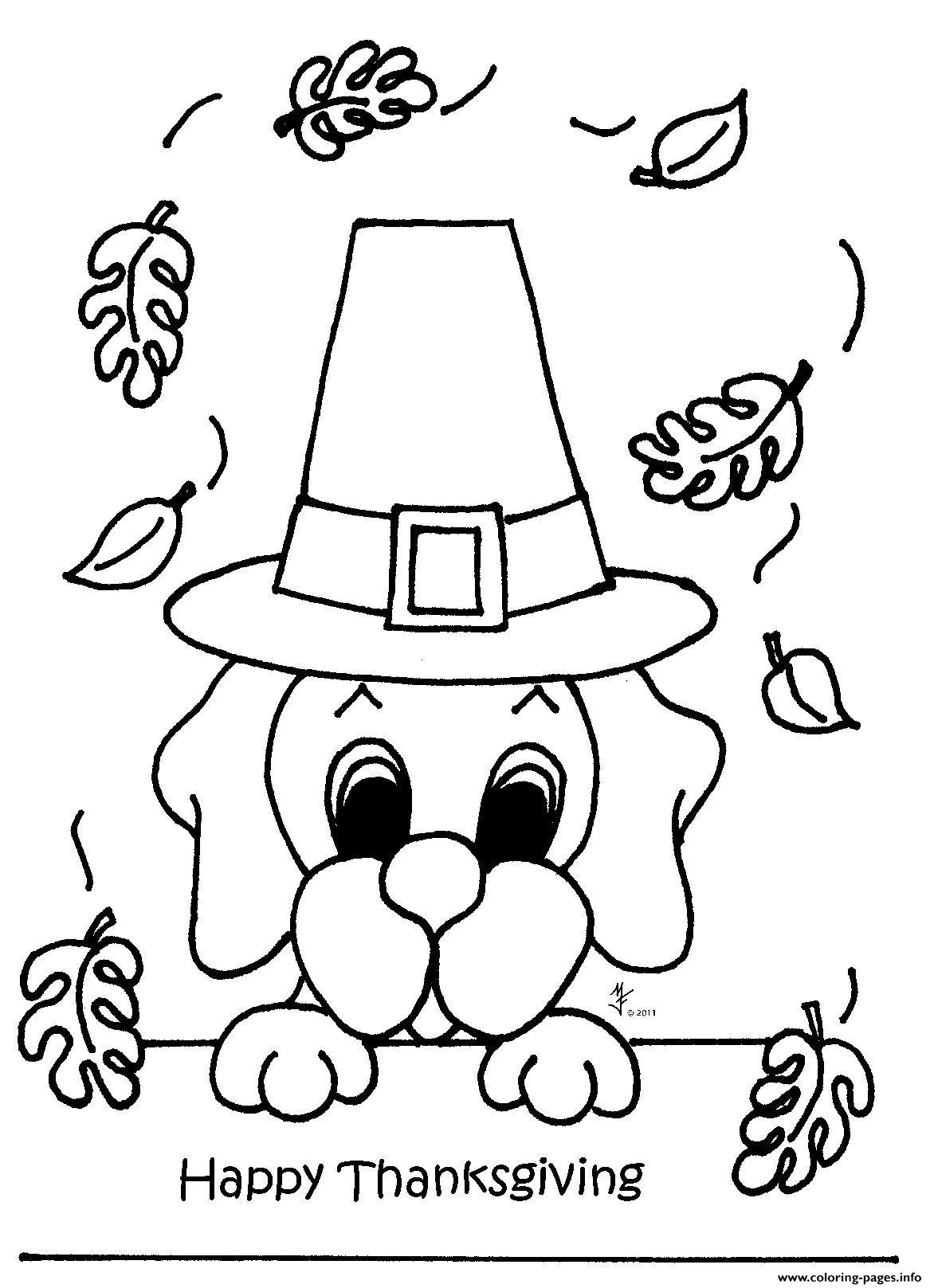November Thanksgiving Coloring Pages Printable